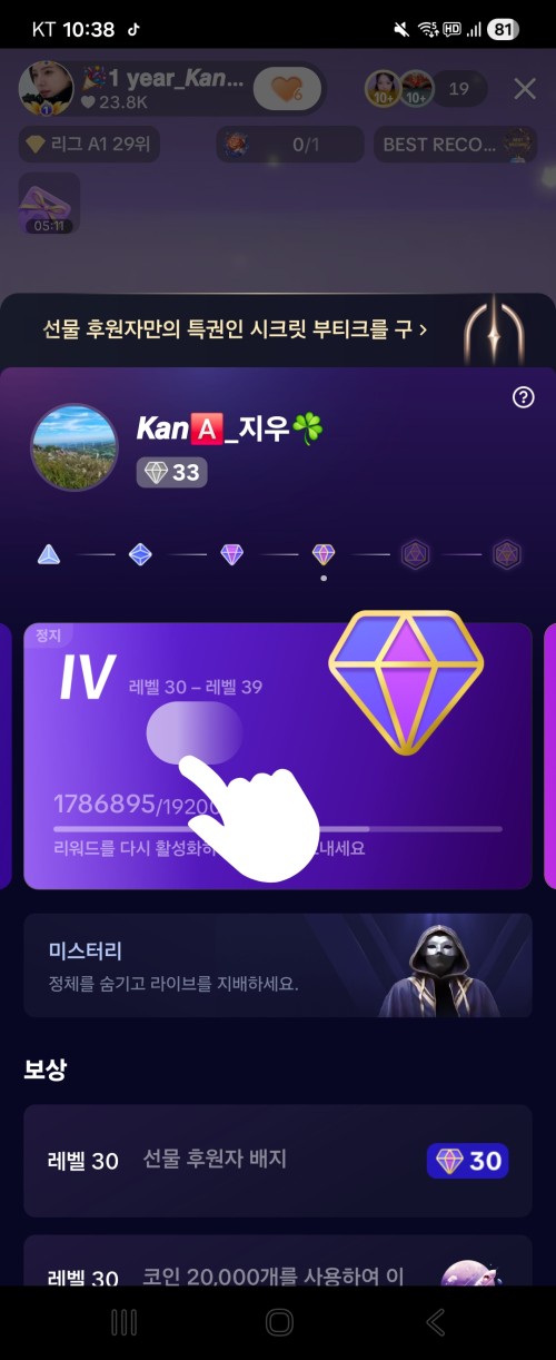 틱톡33레벨 판매