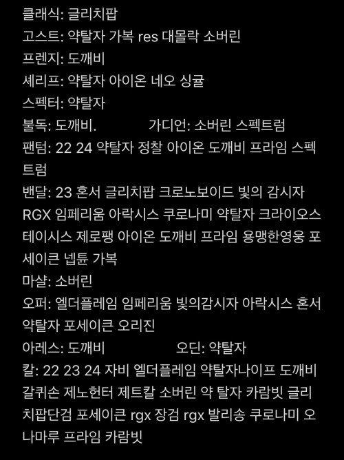 발로 고스펙 계
